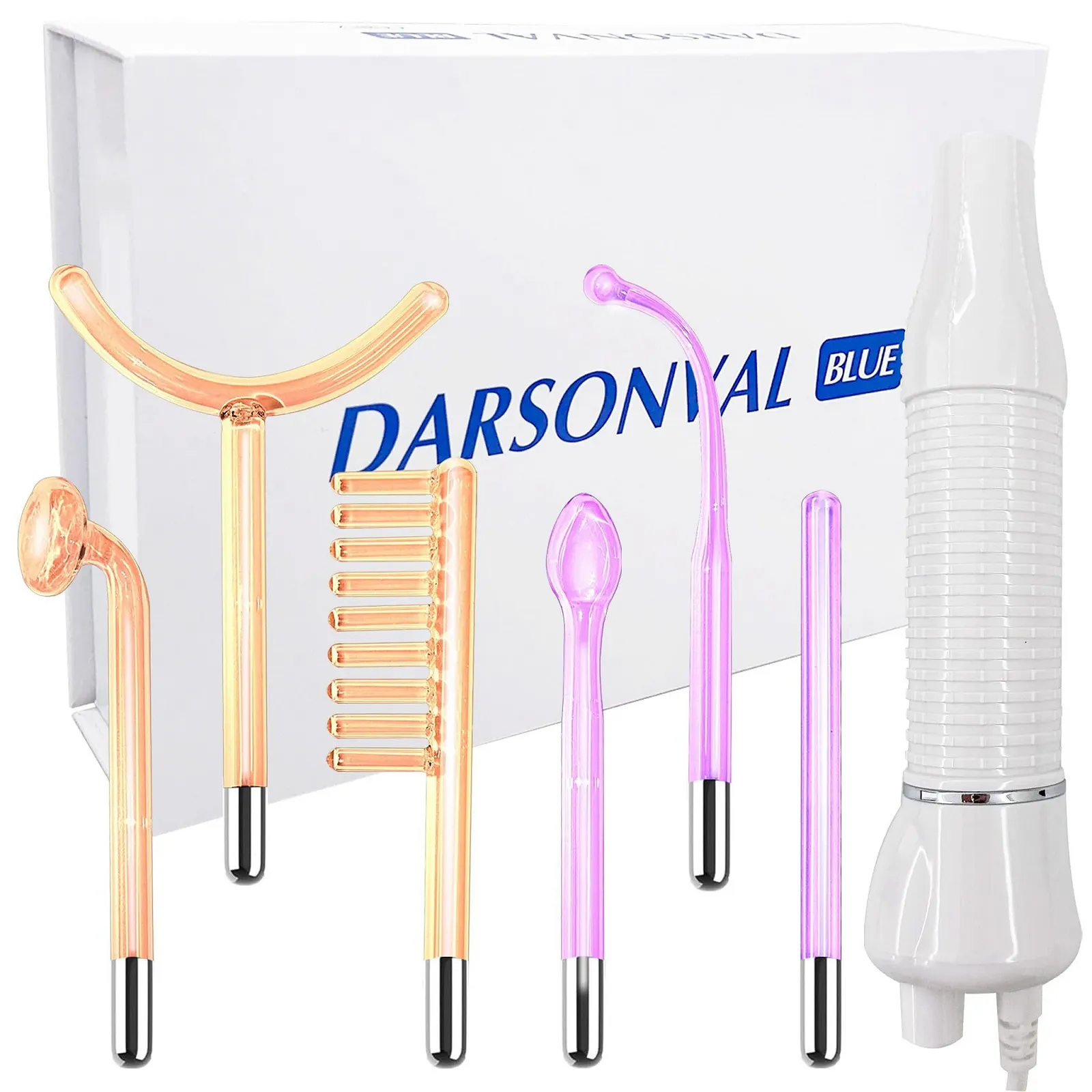 Апарат Дарсонваль High Frequency Stick 6 насадок Neon/Argon, фото №1