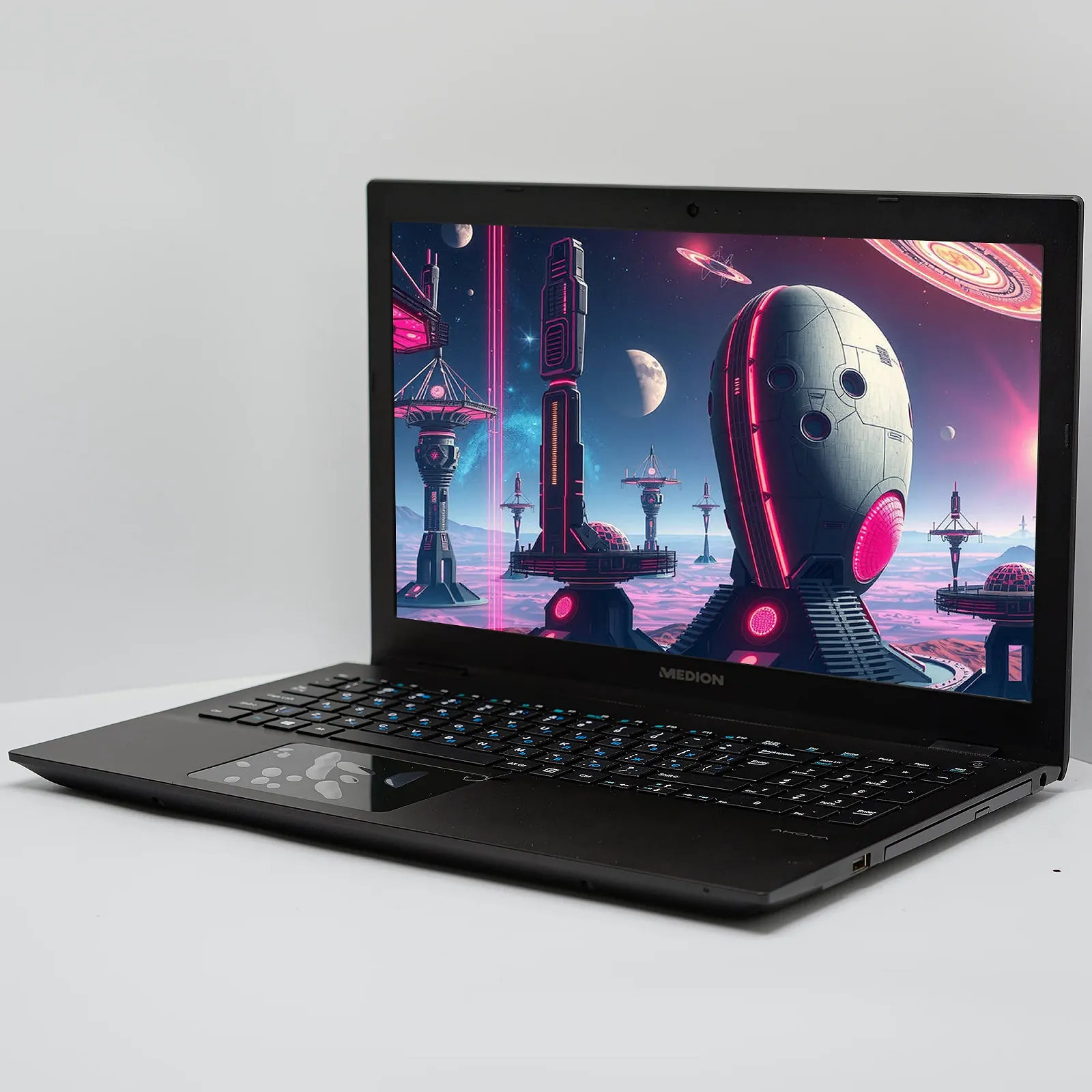 Ноутбук 15.6'' Medion (Lenovo Group) Akoya P6687 Intel Core i5-8250U RAM 8 ГБ SSD 128 ГБ + HDD 1 ТБ Nvidia GeForce Win10 (4863), фото №2