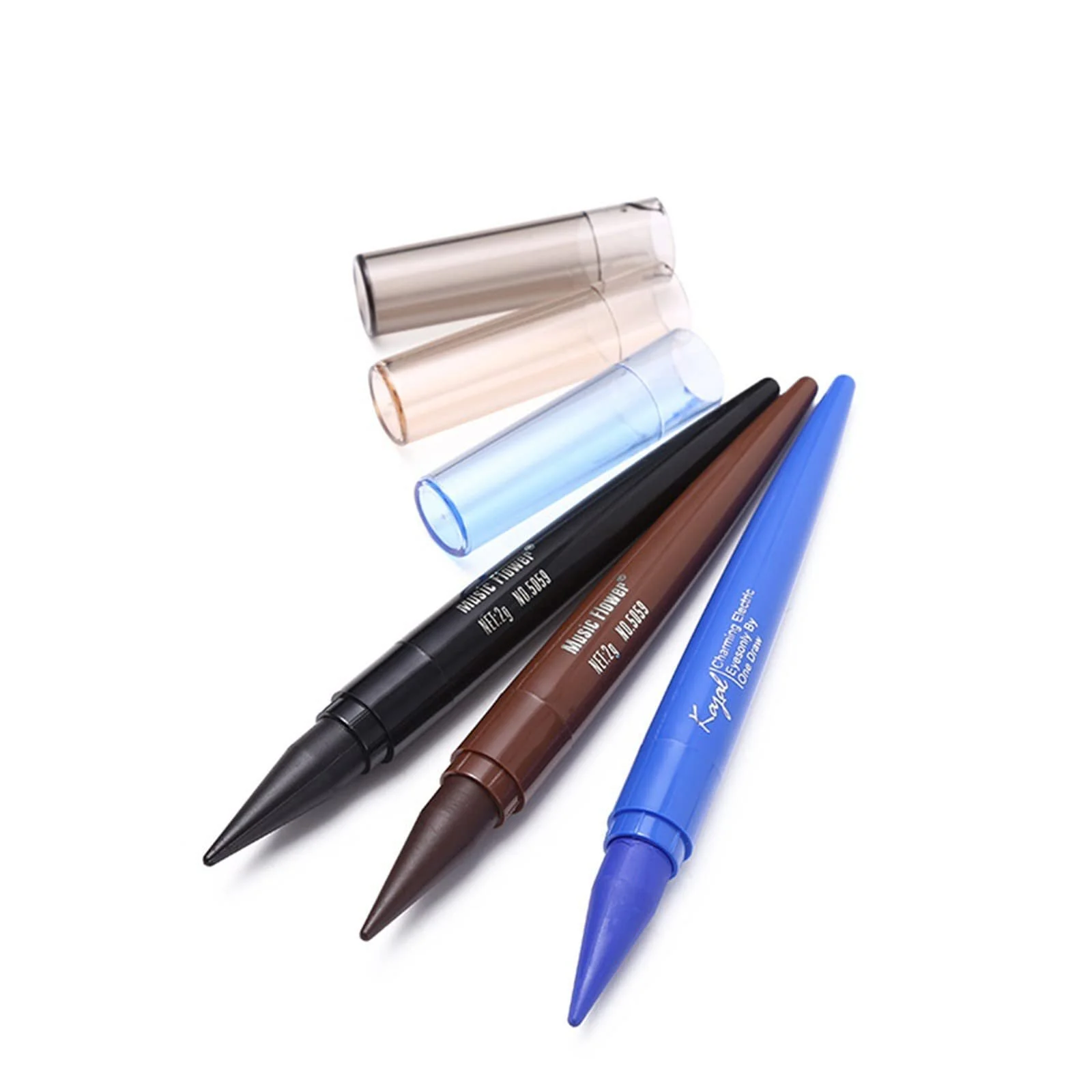 Підводка Black Pen Gel Blue Waterproofs Fast Antis Coloured Shiny Eyeliner/Drying Makeup Black Stain Brown 2 мл Eyeliner Liquid (Blue,), фото №4 Підводка Black Pen Gel Blue Waterproofs Fast Antis Coloured Shiny Eyeliner/Drying Makeup Black Stain Brown 2 мл Eyeliner Liquid (Blue,), фото №4