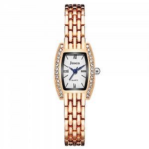 Женские аналоговые кварцевые наручные часы Generisch с ремешком из нержавеющей стали - Фото 1