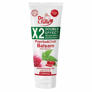 Масажний гель для тіла Подвійний ефект з паприкою та перцем чилі Paprika Balsam Dr.Tuna Farmasi - Фото 1