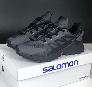 Купити Чоловічі термо кросівки Salomon Supercross 4 Gore-Tex сірі демісезонні - Фото 1 Чоловічі термо кросівки Salomon Supercross 4 Gore-Tex сірі демісезонні - Фото 1