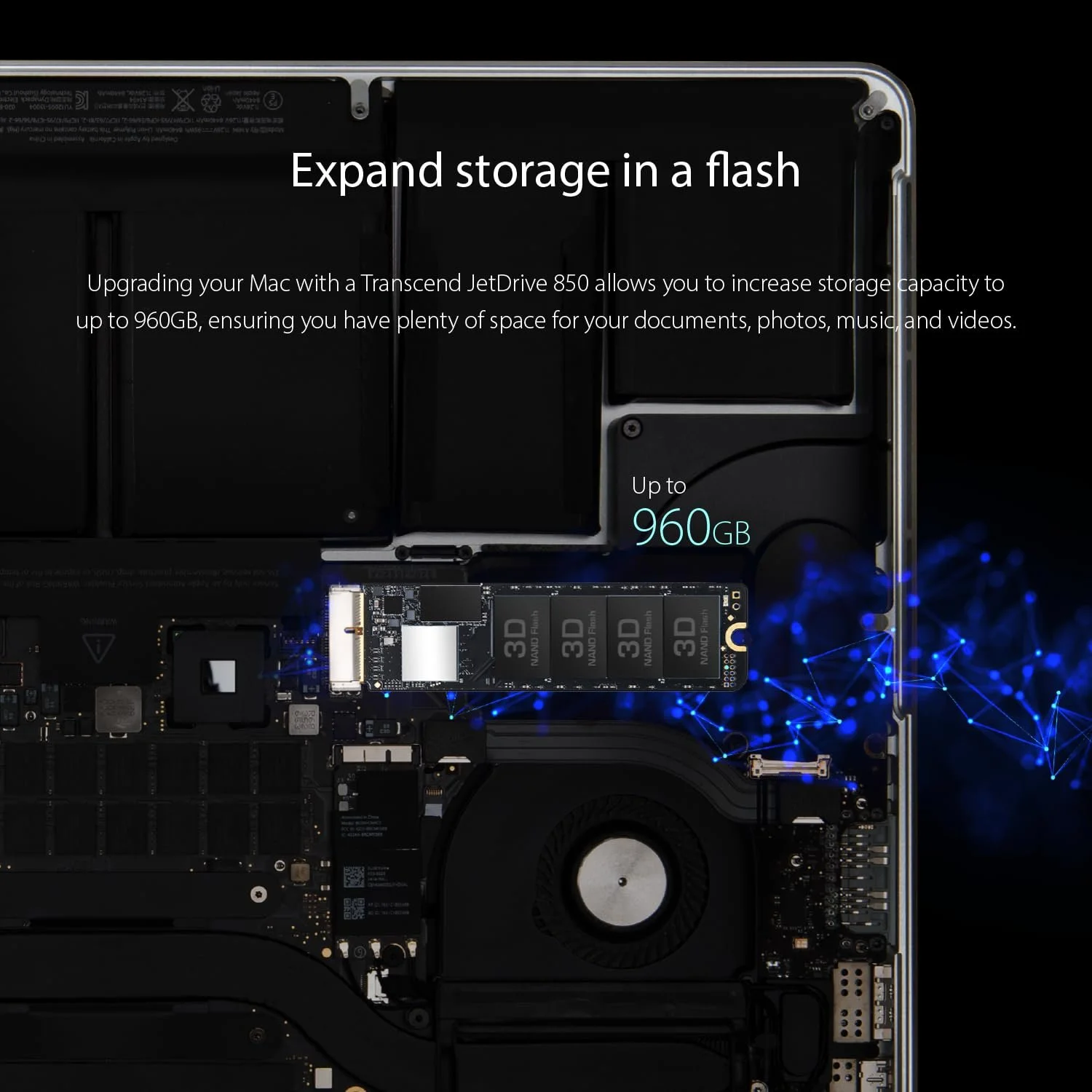 Портативный SSD накопитель Transcend JetDrive 855 TS480GJDM855 480 GB Thunderbolt NVMe PCIe, фото №7 Портативный SSD накопитель Transcend JetDrive 855 TS480GJDM855 480 GB Thunderbolt NVMe PCIe, фото №7