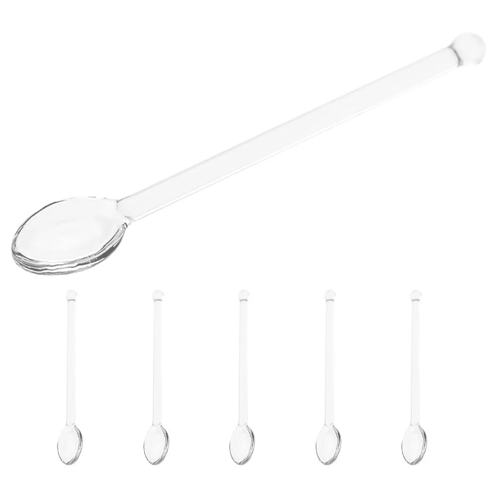 Ложки Стеклянные 6 шт Прозрачный, фото №1