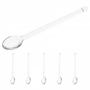 Ложки Стеклянные 6 шт Прозрачный - Фото 1