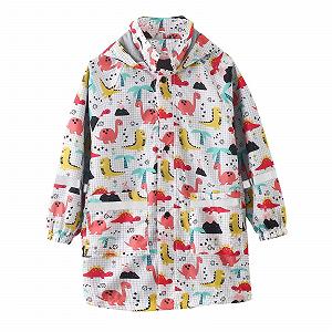 Дитячий дощовик з капюшоном дихаючий вітрозахисний водонепроникний - Фото 1