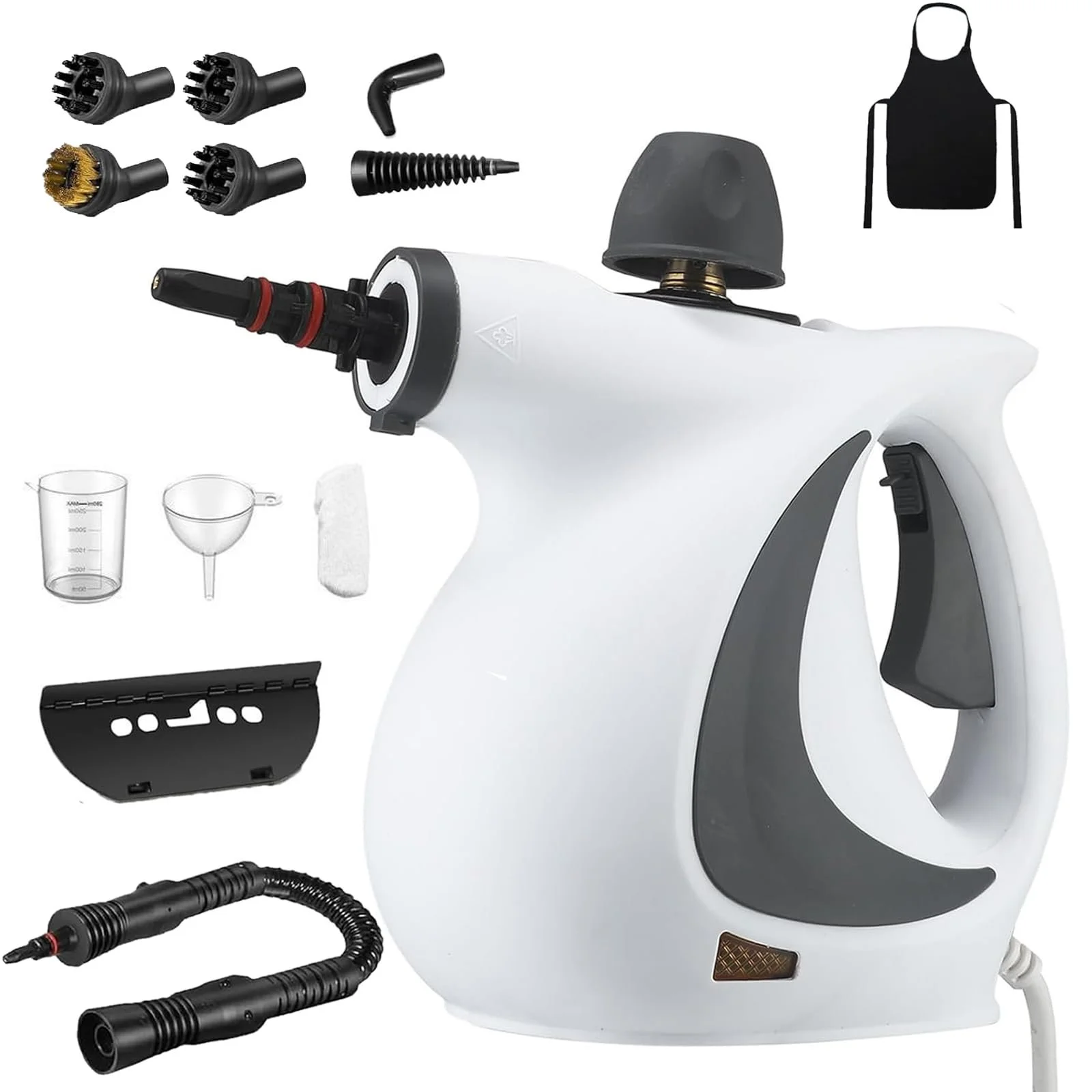 Пароочисник Red Hut Mobile Handheld 1050 Вт 3.2 бар 12 насадок Сірий, фото №1