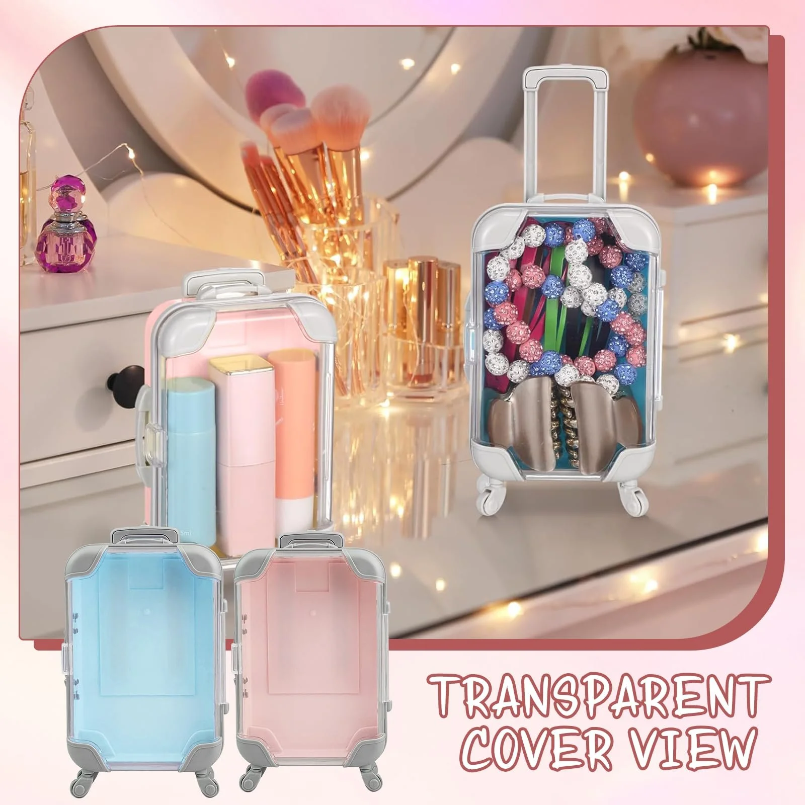 Набір скарбничок Mini Suitcase 2 шт., фото №4