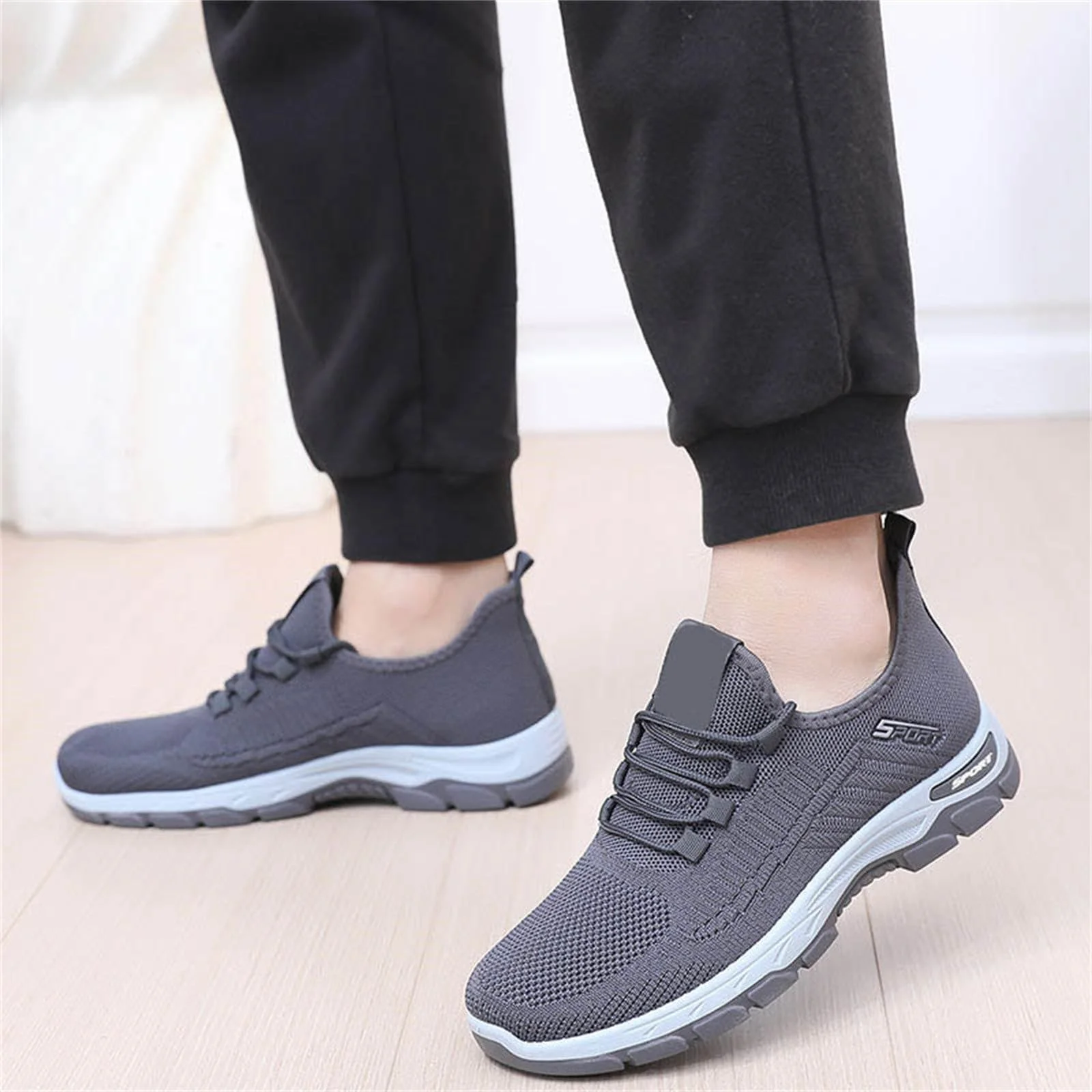 Кроссовки Elevate (без серии или модели) для мужчин, дышащие, для ходьбы, фото №3