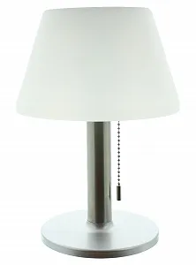 Настільна лампа LED Solar Пластик 10 LED 3 рівні яскравості 20 x 28 см Сріблястий/Білий - Фото 1