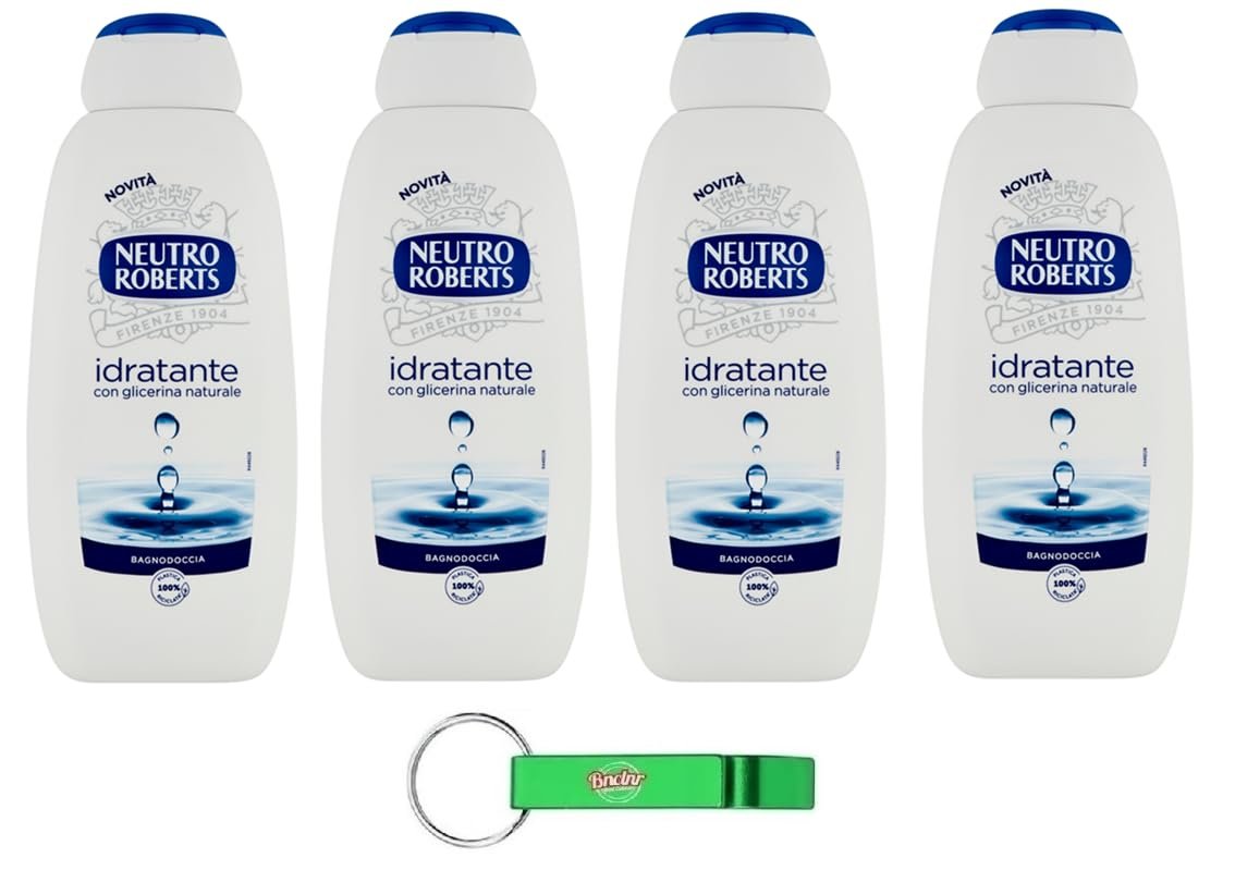 Гель для душу Neutro Roberts Idratante з натуральним гліцерином 450 мл, упаковка 4 шт., фото №1