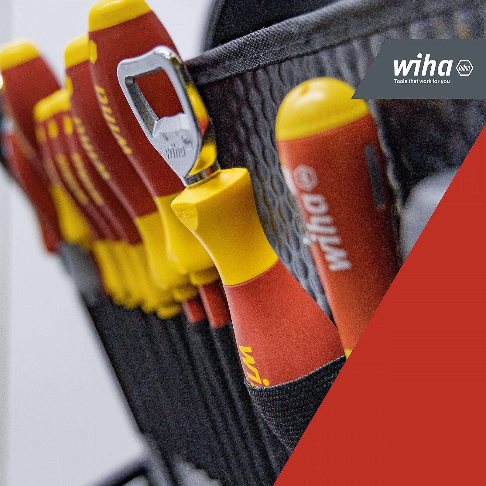 Викрутка Wiha LiftUp 26one® 13 шт з подвійним набором бітів у рукоятці PH PZ Slotted Torx (43895) з відкривачкою SoftFinish® Tool Handle, фото №7