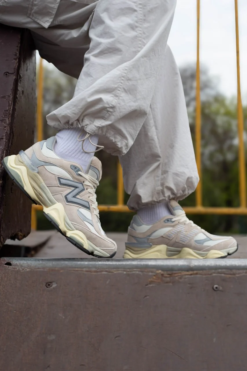 Чоловічі кросівки New Balance 9060 Beige White 41, фото №7