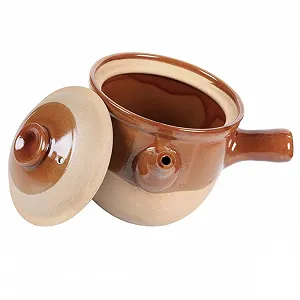 Китайская глиняная кастрюля ручной работы для трав керамическая термостойкая - Фото 1