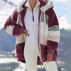 Флісова куртка Жіноча зимова на блискавці Повсякденна synthetic.ua - Фото 1