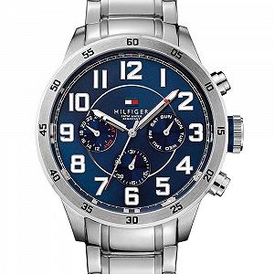 Чоловічий годинник Tommy Hilfiger Кварцовий Багатофункціональний 1791053 Синій synthetic.ua - Фото 1