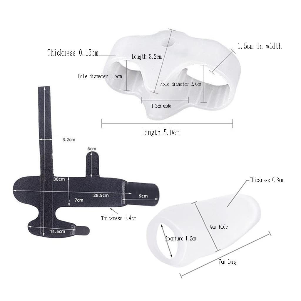 Коректор для великого пальця стопи CAZARU,  Hallux Valgus, роздільник, фото №7