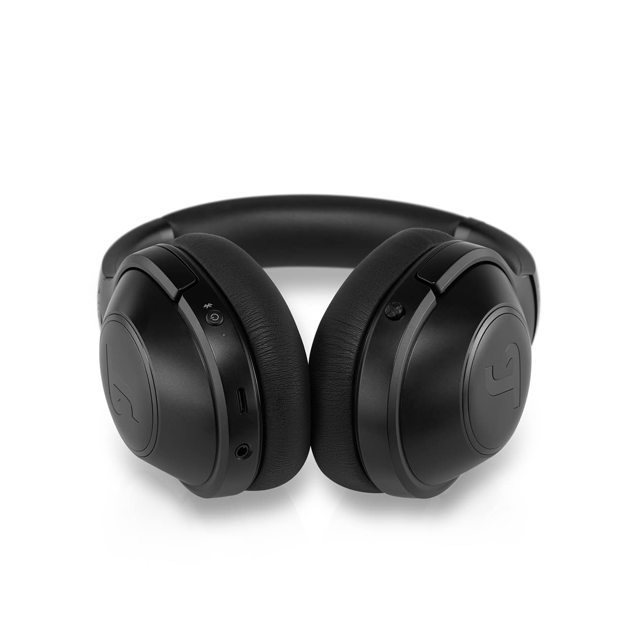 Навушники Teufel REAL Blue Wireless Bluetooth Over-Ear - з довгим часом роботи батареї (55 год), функцією гучного зв'язку, голосовим управлінням, функцією ShareMe, високоякісним аудіо потоком музики - чорні, фото №4 Навушники Teufel REAL Blue Wireless Bluetooth Over-Ear - з довгим часом роботи батареї (55 год), функцією гучного зв'язку, голосовим управлінням, функцією ShareMe, високоякісним аудіо потоком музики - чорні, фото №4