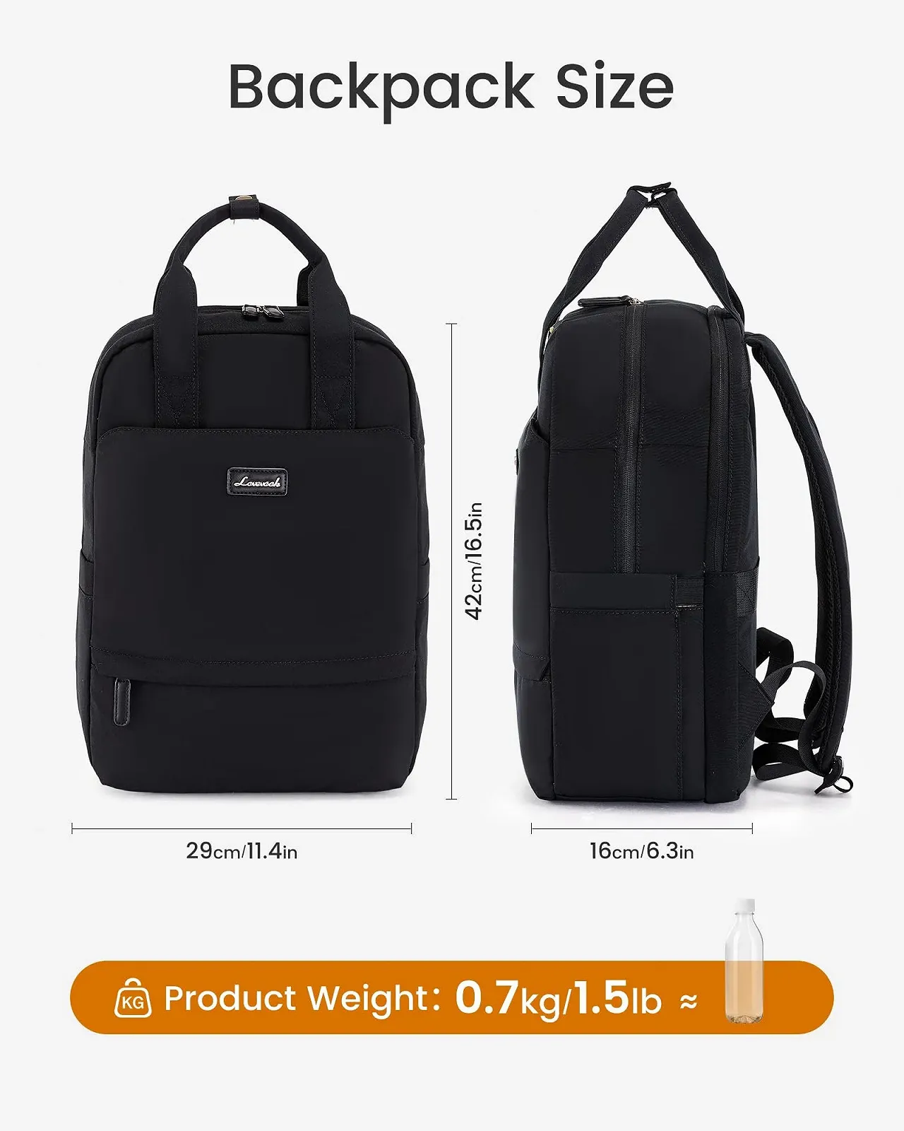Рюкзак LOVEVOOK Laptop Backpack для ноутбука 15.6 дюйма водонепроникний, фото №8 Рюкзак LOVEVOOK Laptop Backpack для ноутбука 15.6 дюйма водонепроникний, фото №8