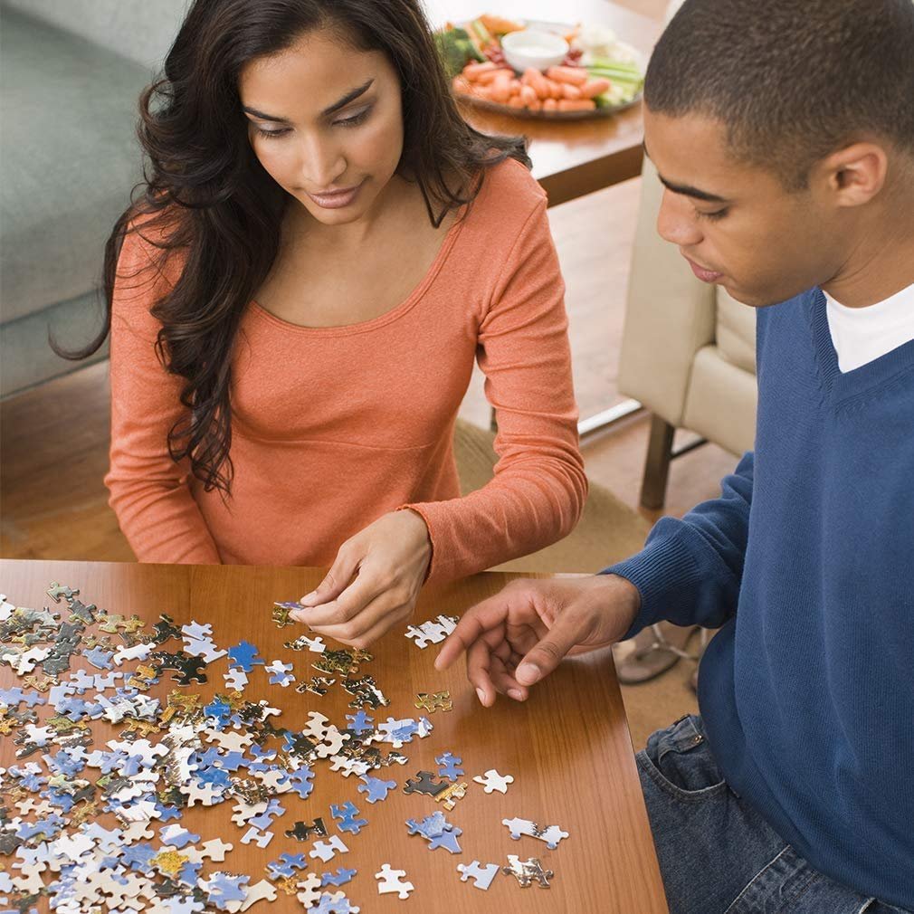 Пазл Закат на озере 1000 элементов с постером Разноцветный, фото №5