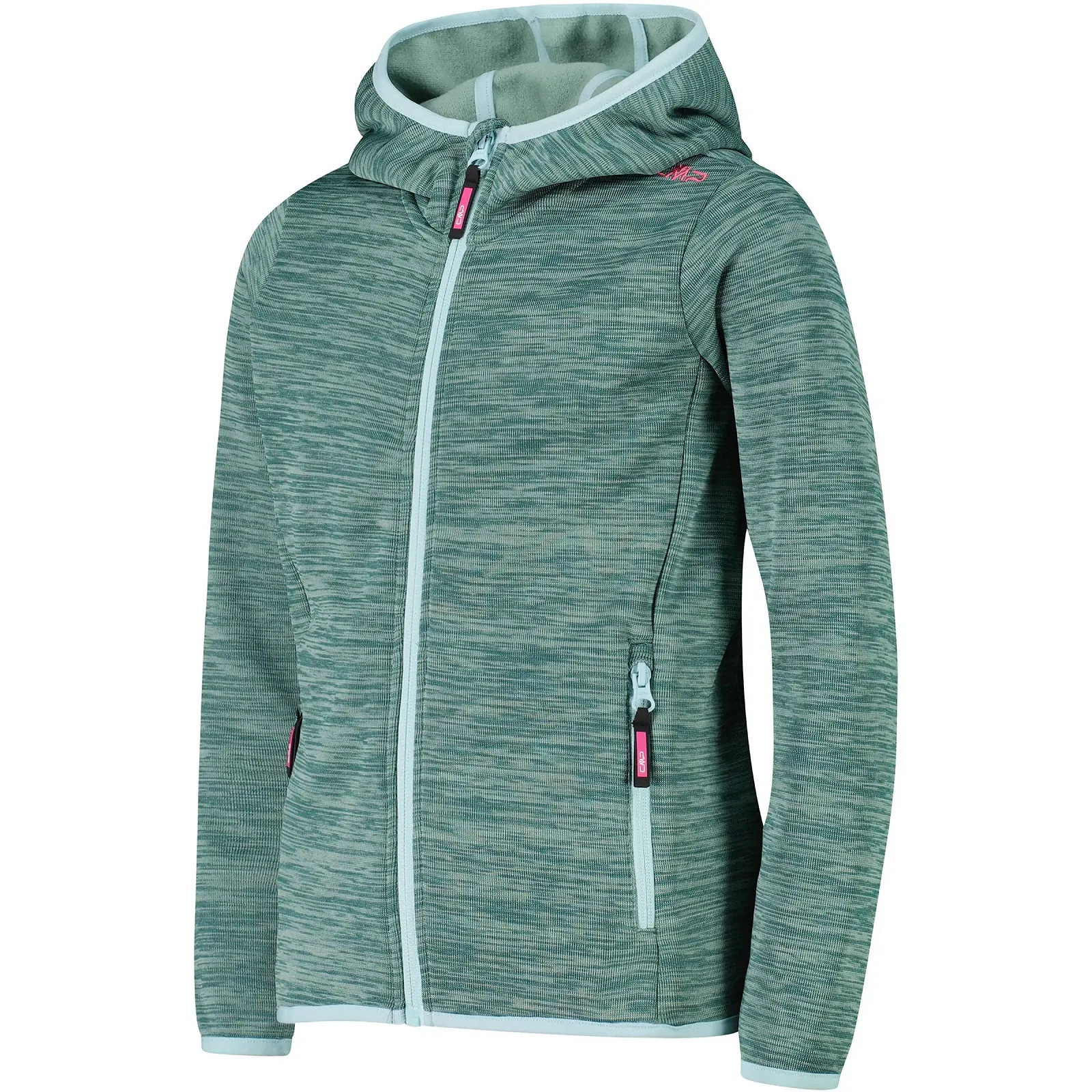 Куртка CMP Kid G Jacket FIX Hood Agave Mel. 104, фото №3