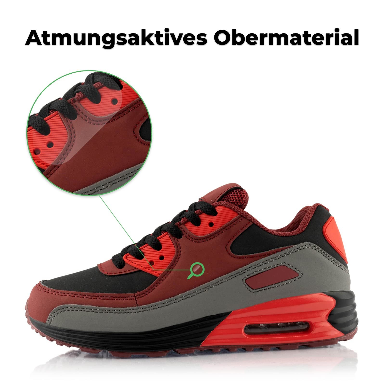 Кроссовки Fusskleidung® Unisex, Спортивная обувь с амортизацией, Легкие беговые кроссовки, фото №2