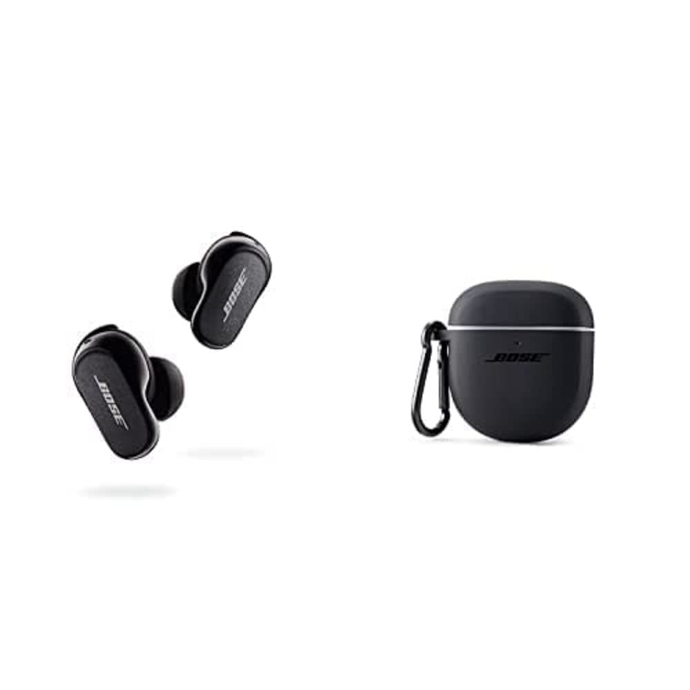 Наушники Bose Quietcomfort Earbuds II Triple Black с кейсом, фото №1
