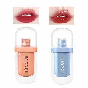 Блиск для губ Actress Jelly Mirror Water Light Текстура скла (2 шт) - Фото 1