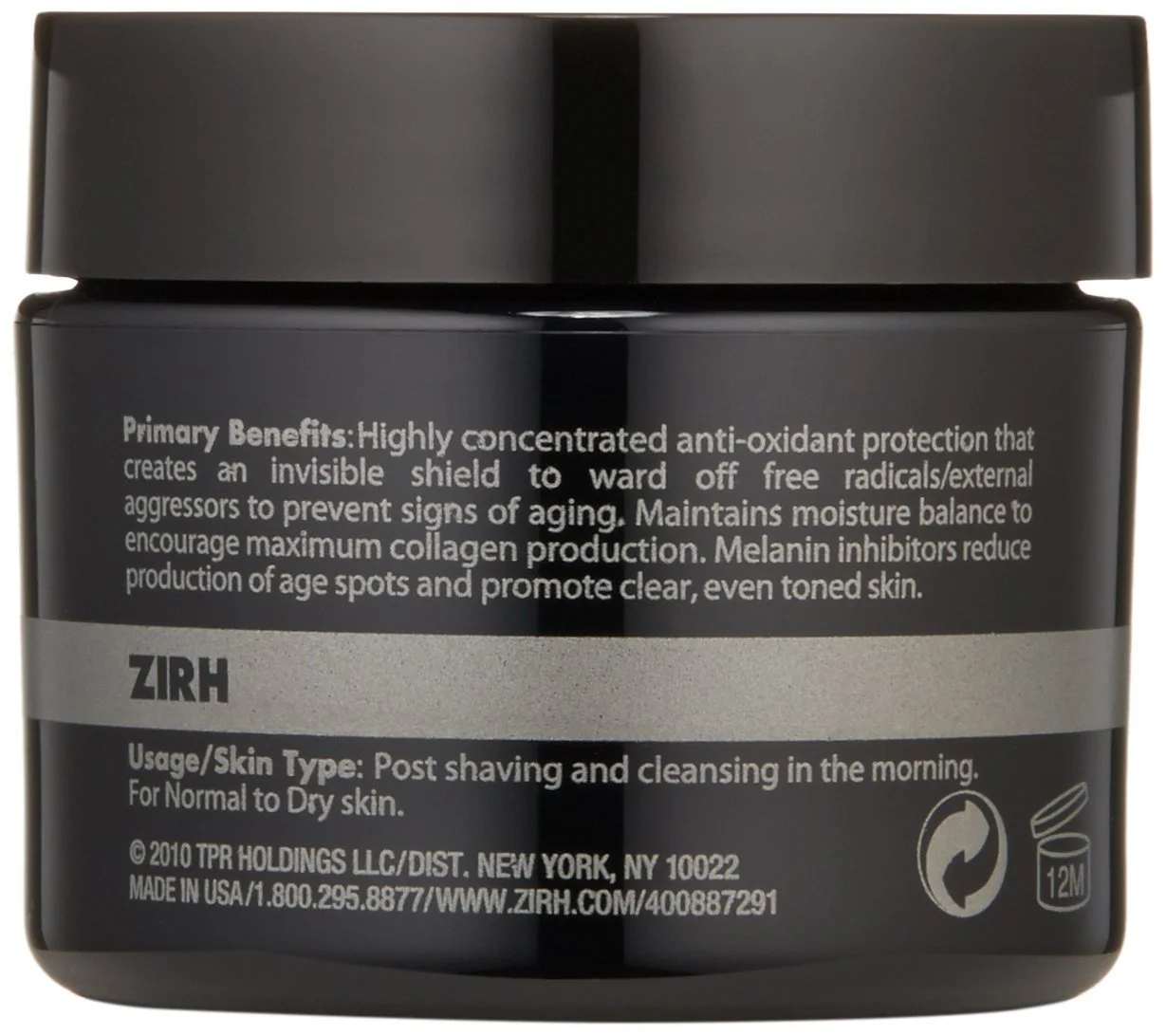 Крем для обличчя Zirh Age Defense Environmental Response Cream 50 мл, фото №4 Крем для обличчя Zirh Age Defense Environmental Response Cream 50 мл, фото №4