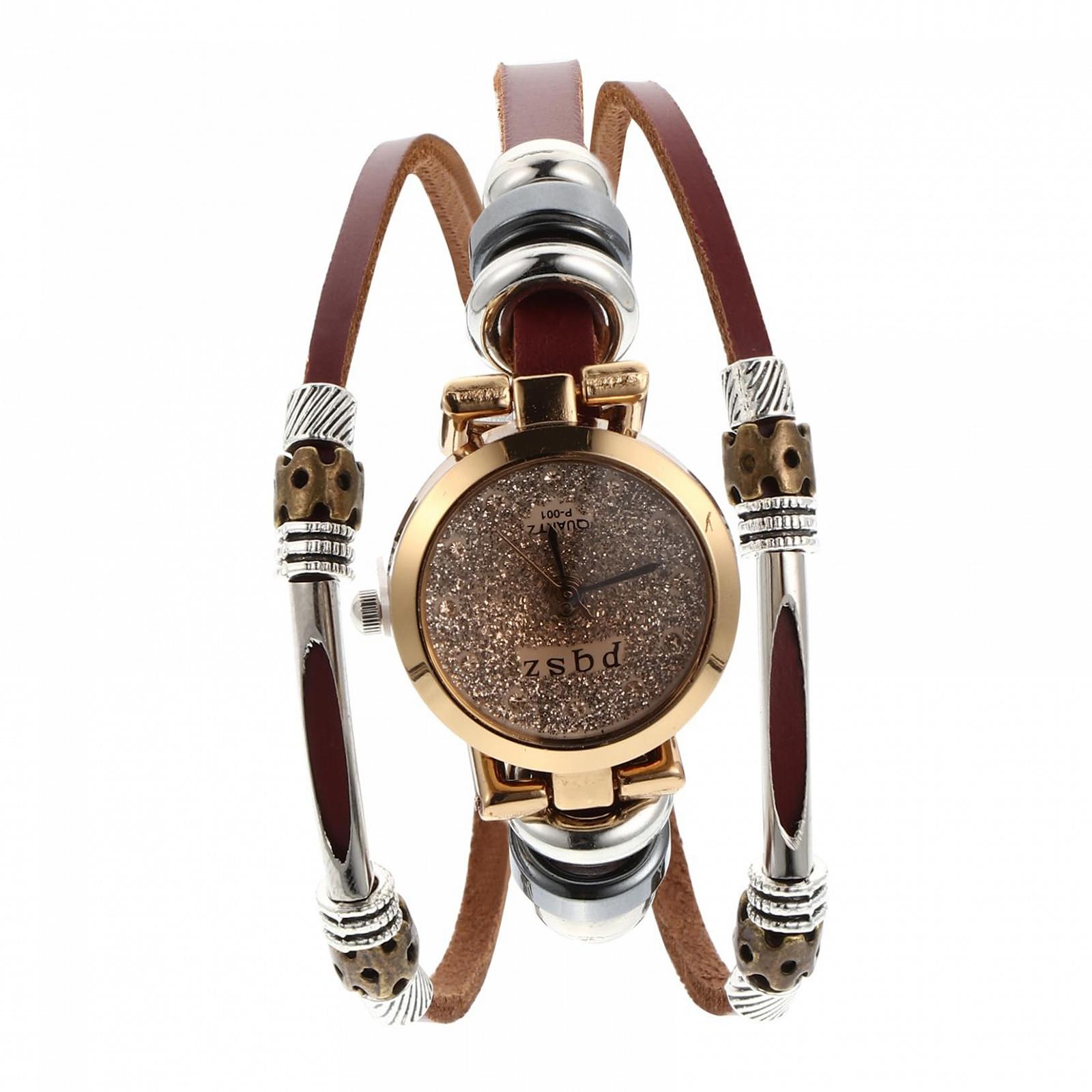 Жіночий Годинник OATIPHO Brown, фото №1