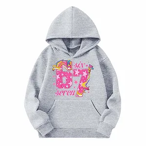 Худі для дівчинки 67 з карнавальним візерунком synthetic.ua - Фото 1