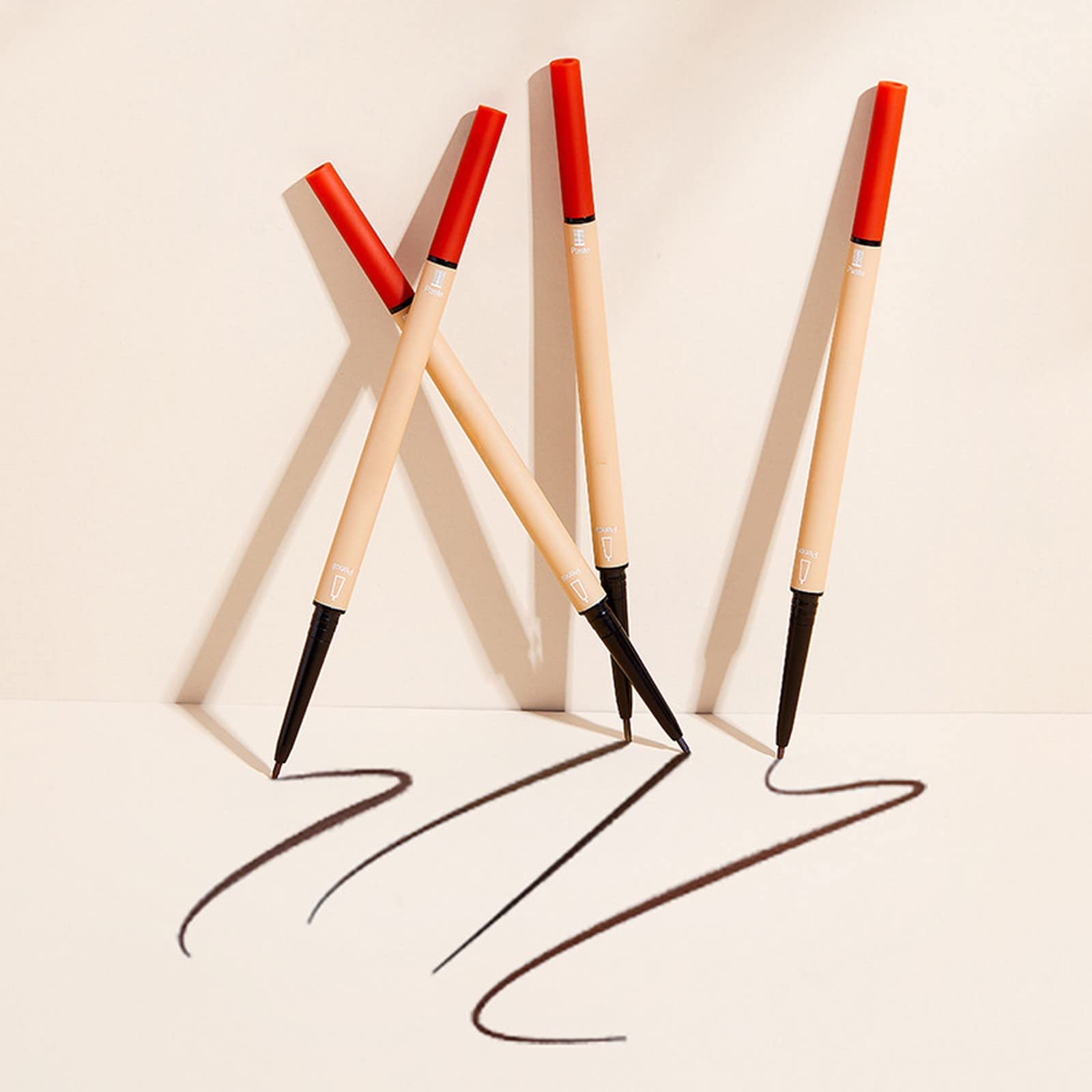 Карандаш для бровей Freckles Set Двусторонний Ультратонкий со щеточкой Цвет, C, фото №5