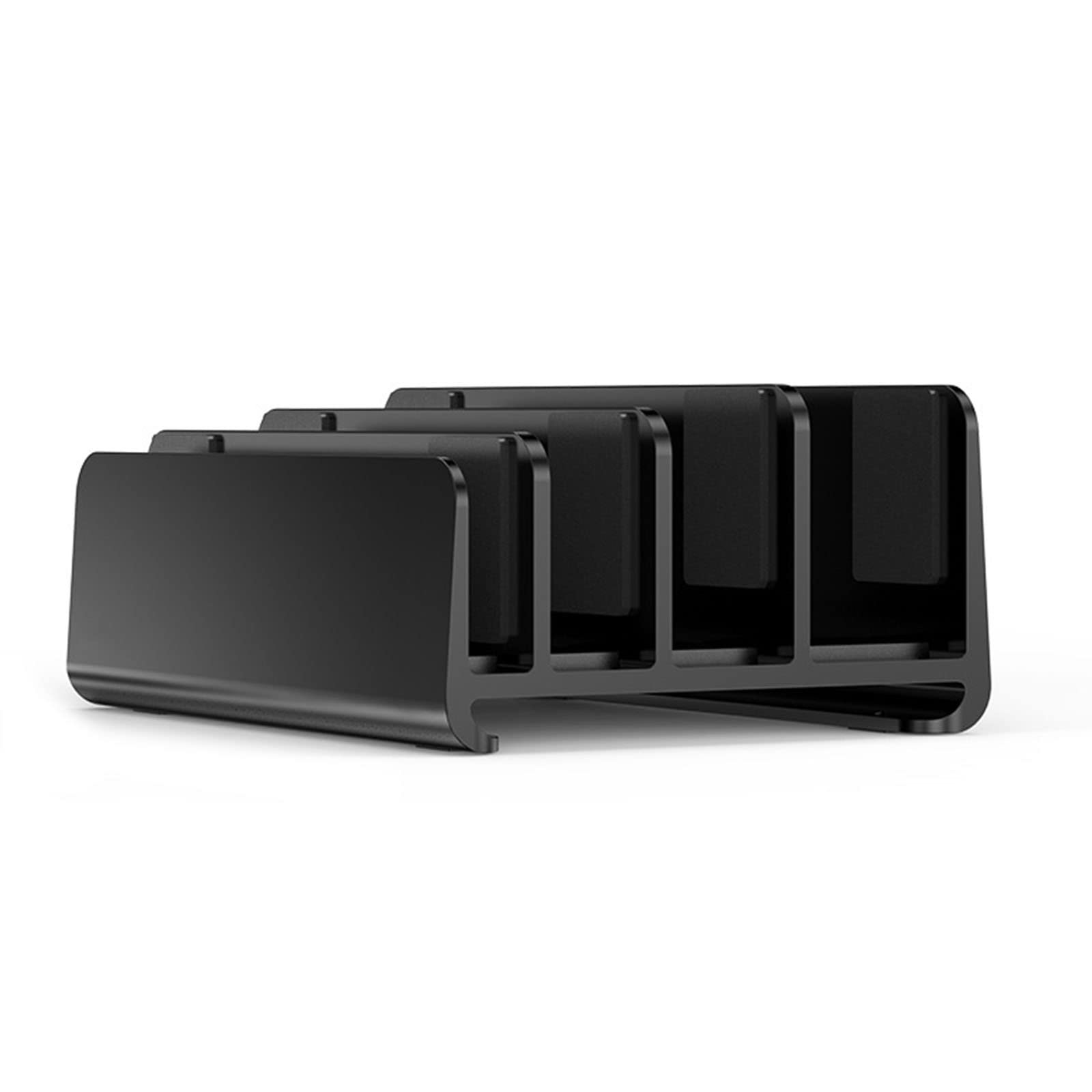 Вертикальная Подставка для ноутбука Алюминиевая регулируемая 4 слота, фото №1