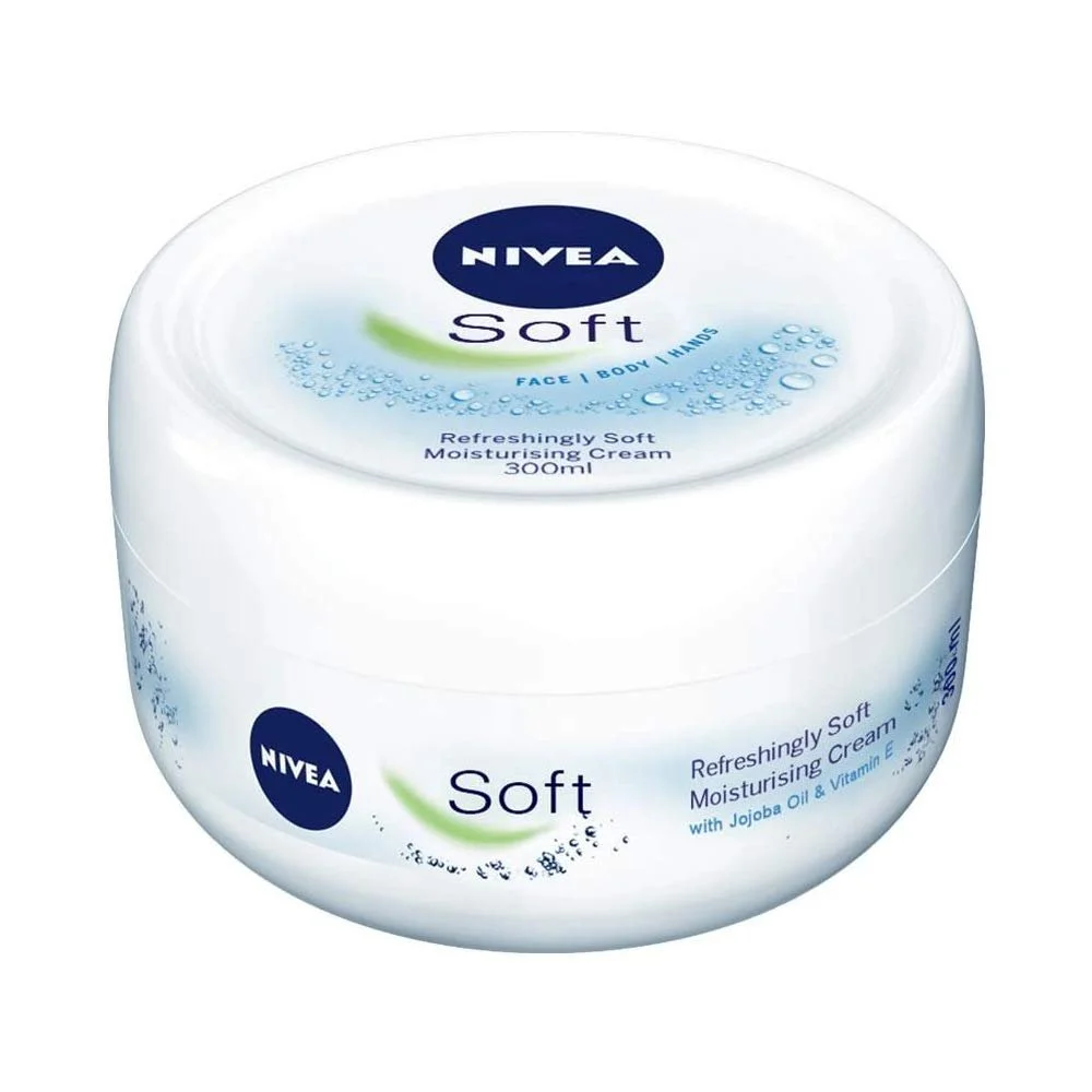 Зволожуючий крем Nivea Cream Soft 300 мл, упаковка 6 шт., фото №1 Зволожуючий крем Nivea Cream Soft 300 мл, упаковка 6 шт., фото №1