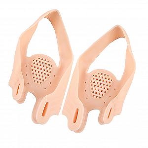 Роздільник для великого пальця ноги Подвійний отвір Коректор молоткоподібного пальця ноги - Фото 1