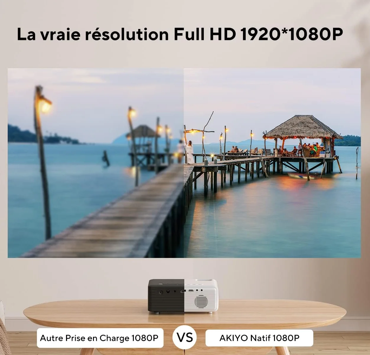 Проектор Akiyo O7 Full HD Wi-Fi Bluetooth, фото №2 Проектор Akiyo O7 Full HD Wi-Fi Bluetooth, фото №2