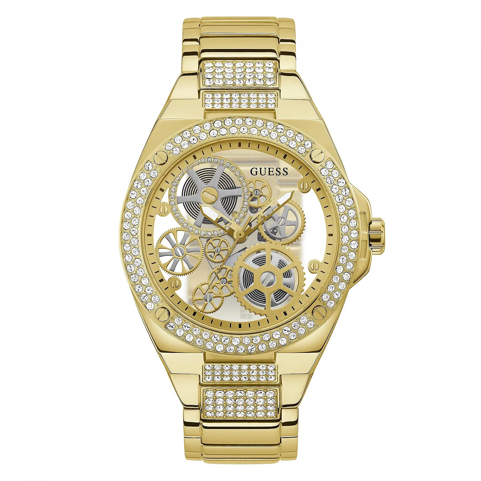 Годинник GUESS Big Reveal GW0323G2 Золотий, фото №1 Годинник GUESS Big Reveal GW0323G2 Золотий, фото №1