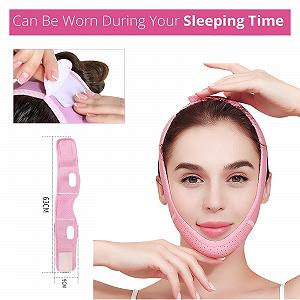 Маска для підтяжки V-подібної лінії обличчя для жінок та чоловіків. Багаторазовий засіб synthetic.ua - Фото 1