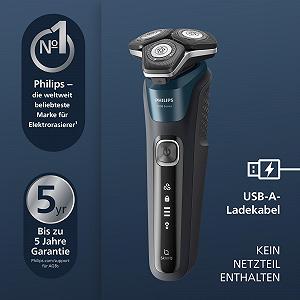 Електробритва Philips Shaver Series 5000 S5889/50 для вологого та сухого гоління SkinIQ Electric Blue ціна на synthetic.ua - Фото 1 Електробритва Philips Shaver Series 5000 S5889/50 для вологого та сухого гоління SkinIQ Electric Blue synthetic.ua - Фото 1