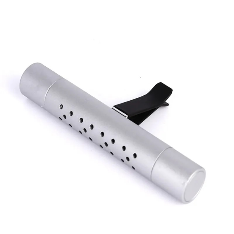 Ароматизатор в автомобиль LanXin освежитель воздуха машину 3 сменных картриджей Cерый, фото №3