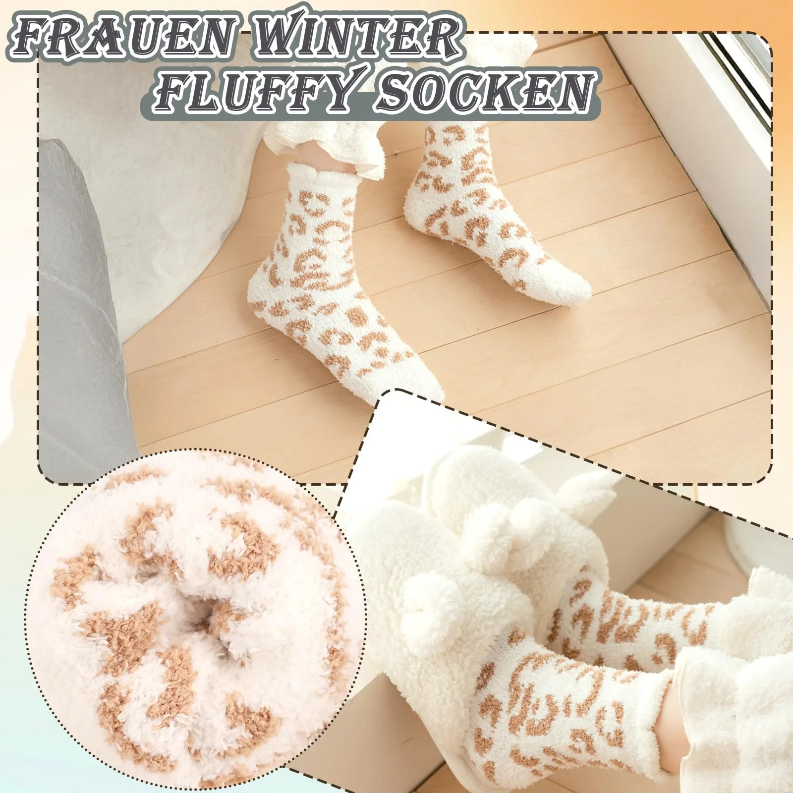 Жіночі М'які Шкарпетки Флісові, фото №4 Жіночі М'які Шкарпетки Флісові, фото №4