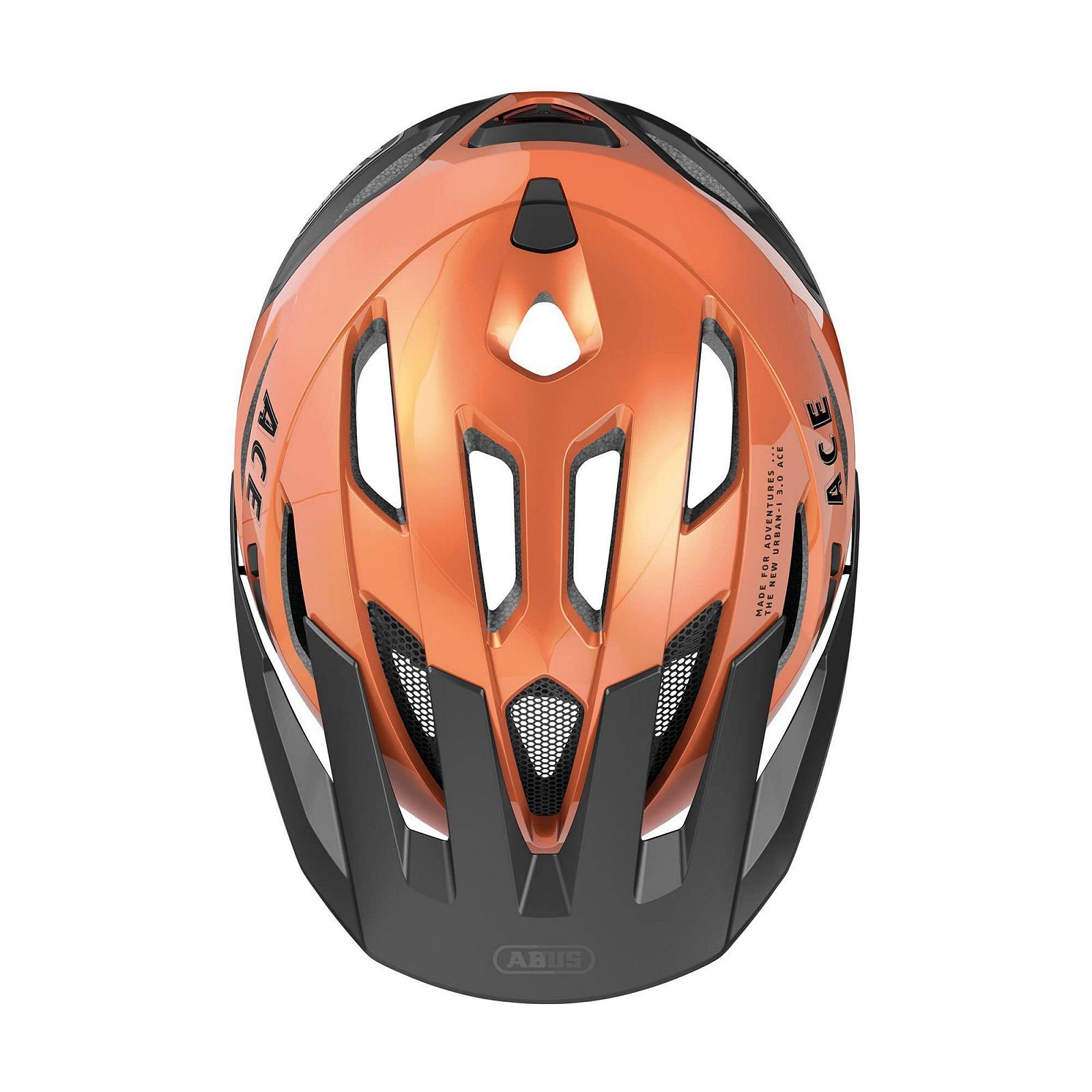 Шлем ABUS Urban-I 3.0 ACE Городской Велосипедный с LED Задним Фонарем, фото №4