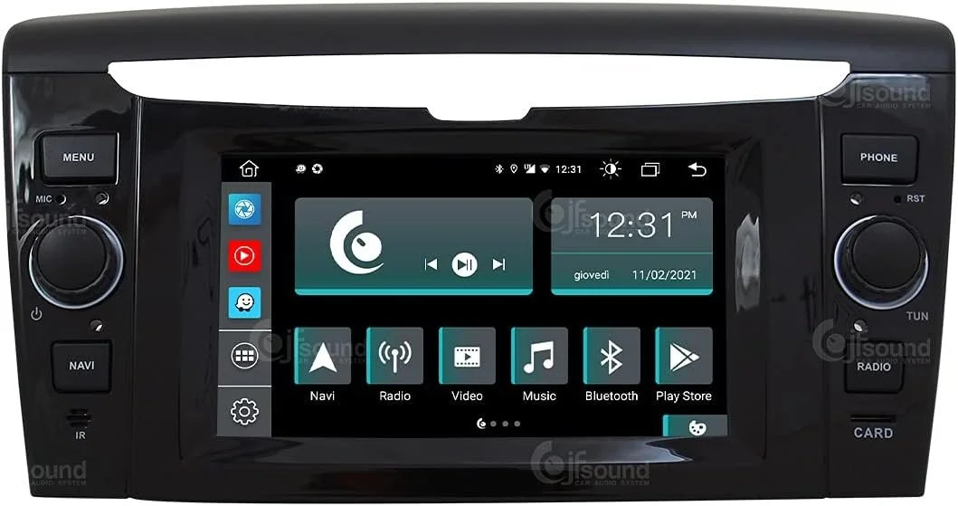 Автомагнітола 6.2" Full HD JFSound JF-032LY-X9-2 4/64GB 4G SIM 8 ядер Android 10 Black, фото №7