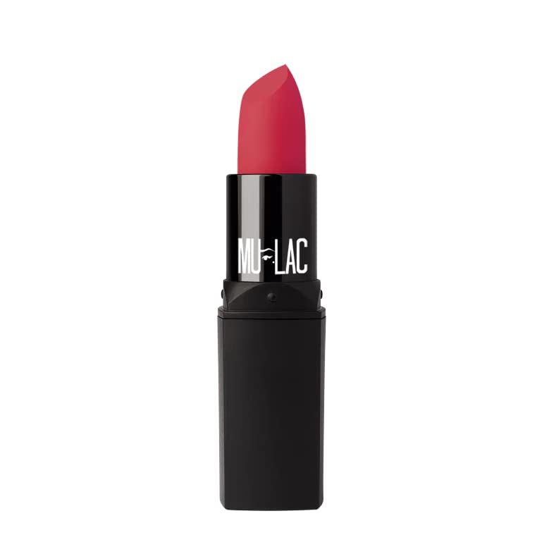 Помада Mulac Cosmetics Crazy Like A Fox 21 Матовая Красная Ferrari Текстура Матовая Веган 3.5 г, фото №1