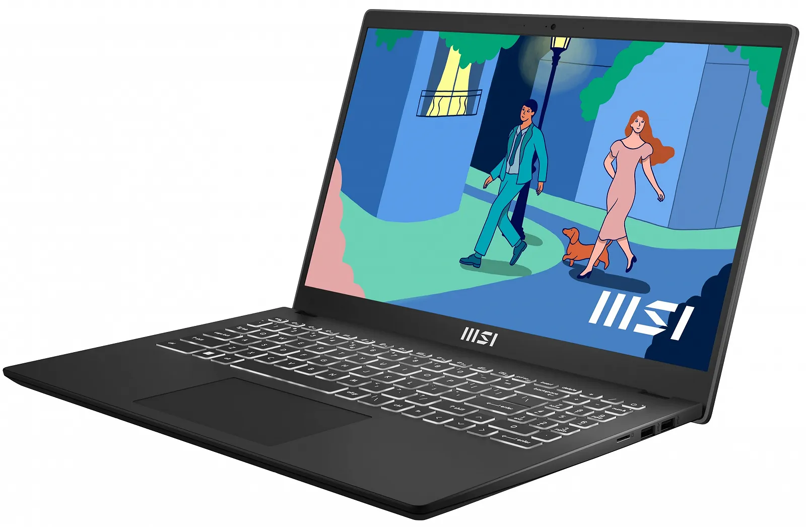 Ноутбук 15.6" MSI Modern 15 (B7M-284) AMD Ryzen 5 7530U RAM 16GB SSD 512GB Win11 (UKR), фото №4