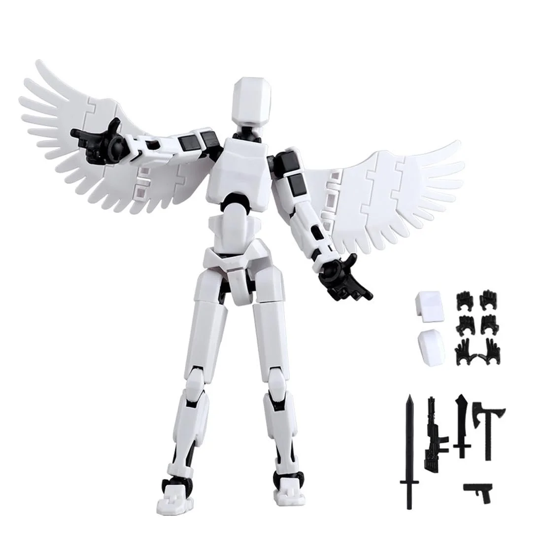 Екшн-фігурка JAWUZ Hiros 13 Titan 13 3D Printed Білий, фото №1