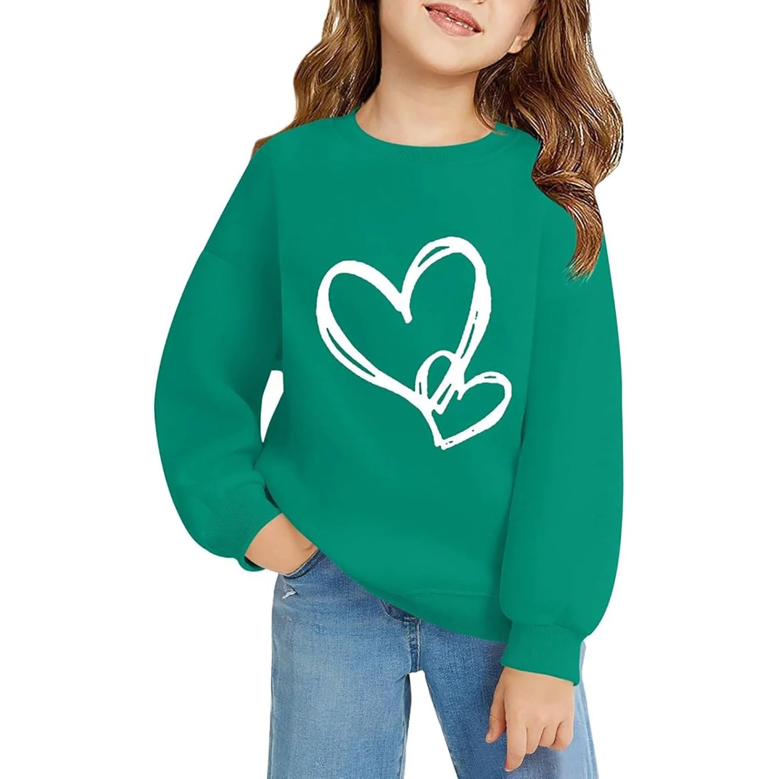 Толстовка для дівчинки з графічним принтом, фото №7