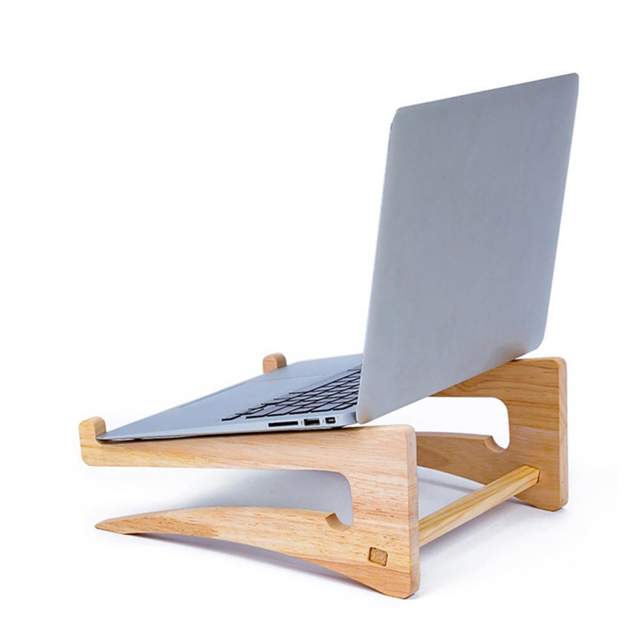 Підставка для ноутбука дерев'яна FRCOLOR для дому та офісу, тримач для клавіатури, ергономічна, фото №9 Підставка для ноутбука дерев'яна FRCOLOR для дому та офісу, тримач для клавіатури, ергономічна, фото №9