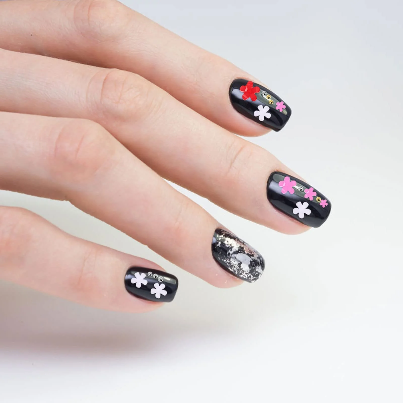 Підвіски для нігтів Квіти, фото №4