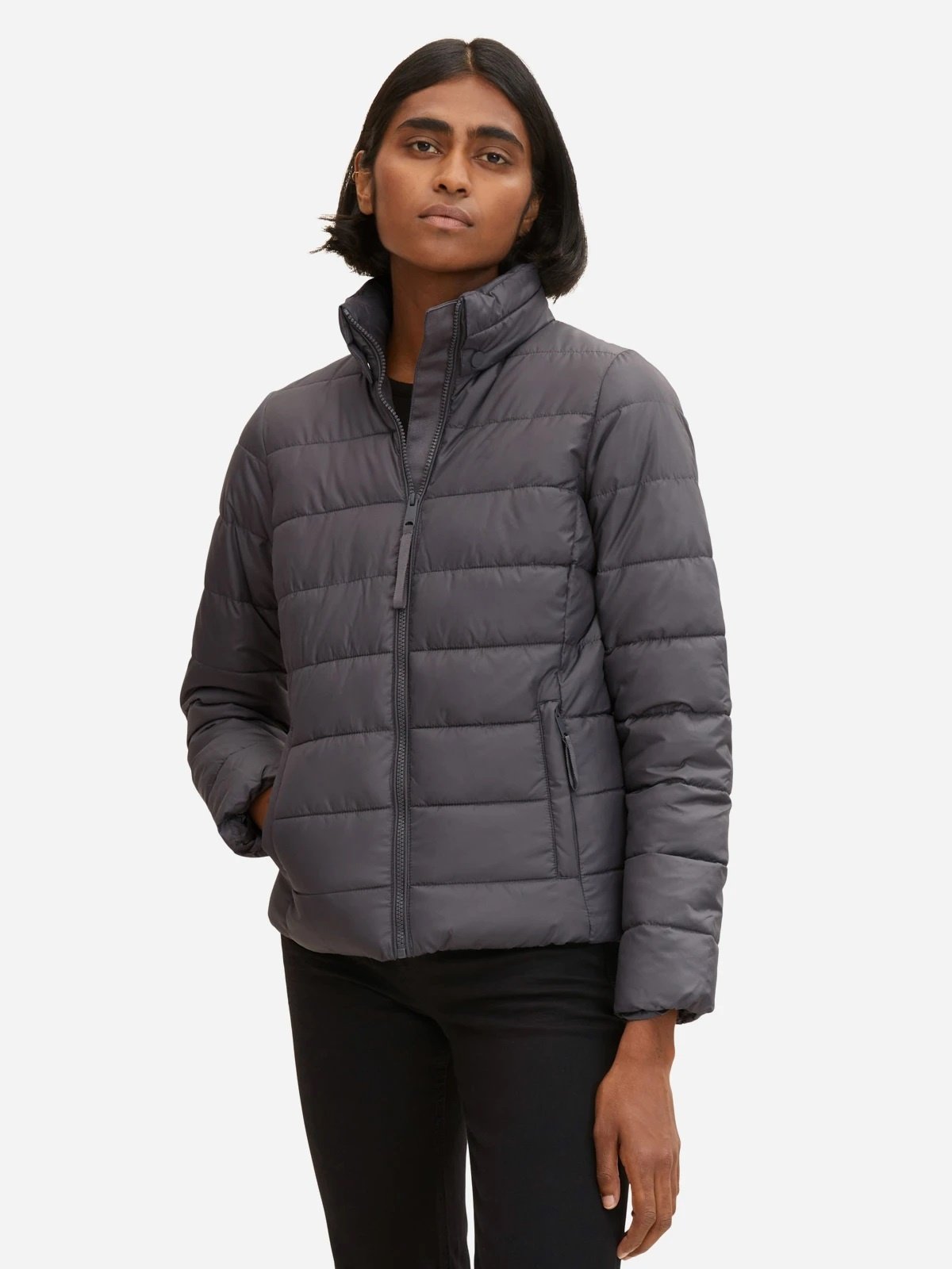 Куртка Tom Tailor 1031313-15417 Ultra Lightweight Tёмно-серый S, фото №1